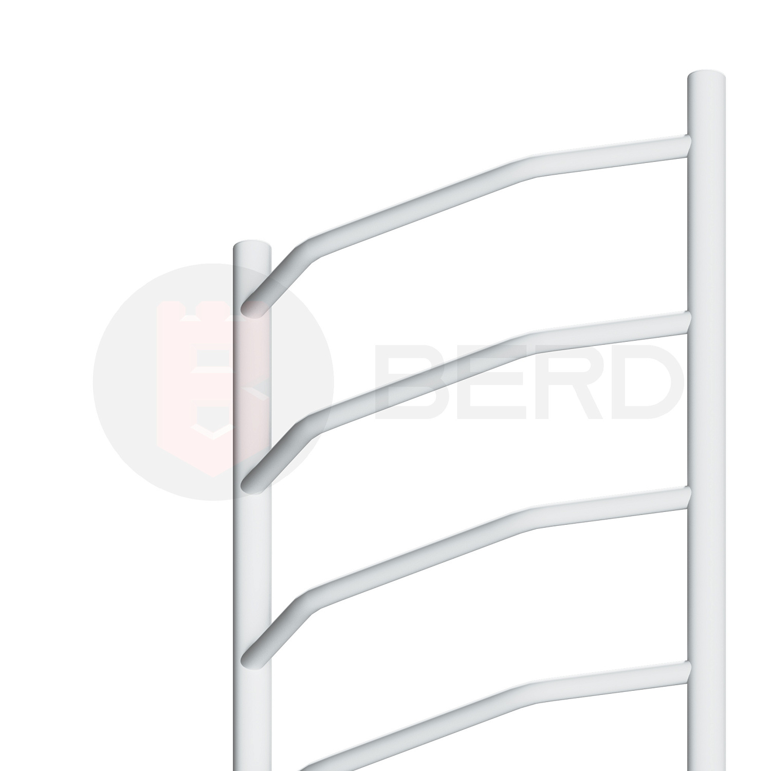 Полотенцесушитель цв. белый мат. G1 50х80 фото в интернет-магазине САНТЕХСИТИ