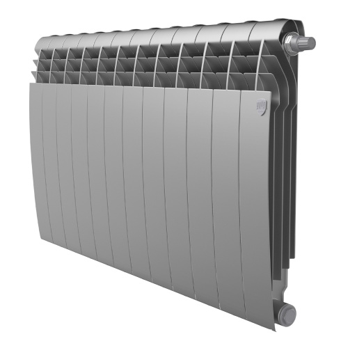 Радиатор биметаллический Royal Thermo BiLiner 500 Silver Satin VR80 - 12 секц. фото в интернет-магазине САНТЕХСИТИ