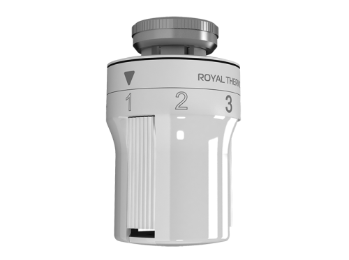 Термоголовка жидкостная Royal Thermo, M30 x 1,5 (белый) фото в интернет-магазине САНТЕХСИТИ