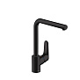 Hansgrohe Focus Кухонный смеситель для кухни, 280, однорычажный, цвет: черный матовый фото в интернет-магазине САНТЕХСИТИ
