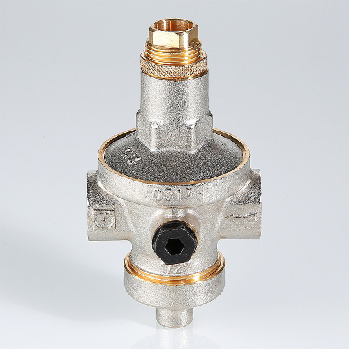 Редуктор давления VALTEC мембранный 1/2" (от 1 до 7 бар) фото в интернет-магазине САНТЕХСИТИ