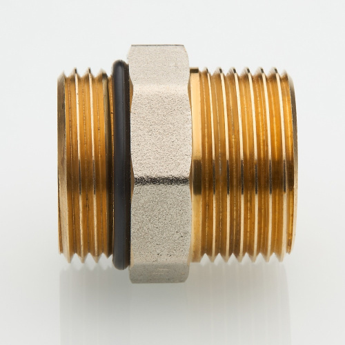 Фитинг резьбовой, ниппель коллекторный 1 1/2"х1 1/2" нар.-нар. VALTEC VTr.584.N.0008 фото в интернет-магазине САНТЕХСИТИ
