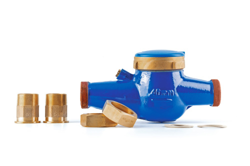 Счетчик GROEN для холодной воды мокроход WRC (iron) 11/2" фото в интернет-магазине САНТЕХСИТИ