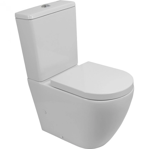 Унитаз-компакт безободковый BelBagno SFERA-TOR BB2141CP-TOR+BB2141T+BB865SC/870SC/2111SC фото в интернет-магазине САНТЕХСИТИ
