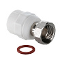 PPr VALTEC Муфта c накидной гайкой 20х1/2 фото в интернет-магазине САНТЕХСИТИ