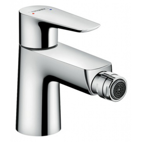 Hansgrohe Talis E, Смеситель для биде, с донным клапаном, Цвет: хром фото в интернет-магазине САНТЕХСИТИ