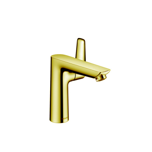 Hansgrohe Talis E Смеситель для раковины 150, на 1 отв, с донным клапаном, излив 141мм, цвет: золото фото в интернет-магазине САНТЕХСИТИ