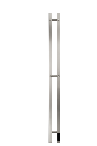 Полотенцесушитель электрический Domamir Papa-K 1200/80, никель фото в интернет-магазине САНТЕХСИТИ