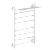 Полотенцесушитель НИКА с греющим кабелем STEP-1 ВП U 80/50 фото в интернет-магазине САНТЕХСИТИ