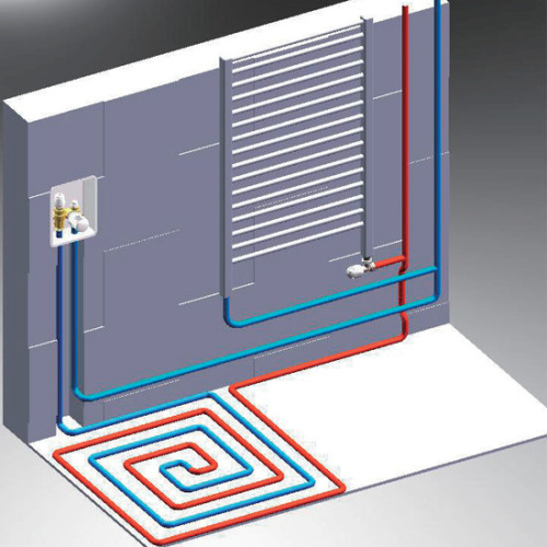 Терморегулирующий монтажный комплект VIEIR VRT16 для теплого пола фото в интернет-магазине САНТЕХСИТИ