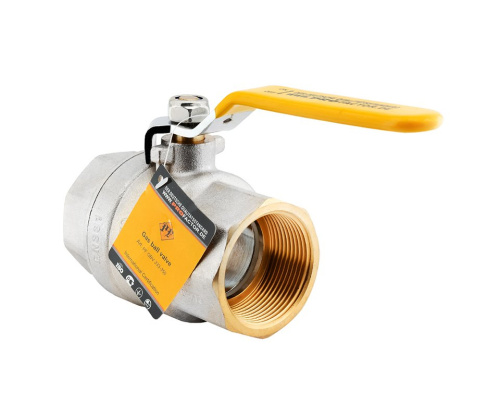 Кран шаровой Profactor для газа 11/2" вн.-вн. стальная рукоятка (3/18) фото в интернет-магазине САНТЕХСИТИ