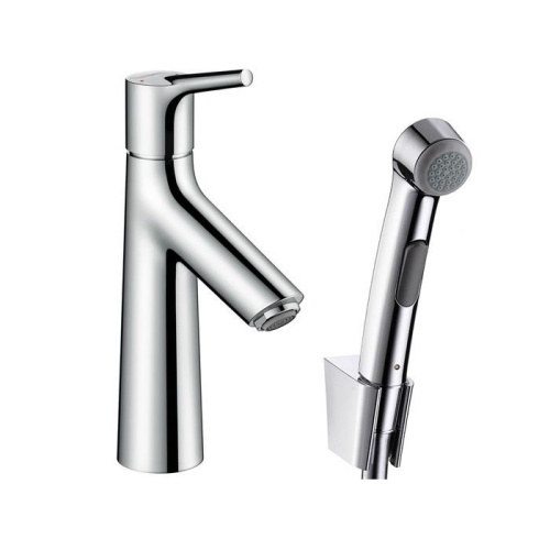 Hansgrohe Talis S, Смеситель для раковины с гигиеническим душем, Цвет: хром фото в интернет-магазине САНТЕХСИТИ