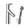 Hansgrohe Talis S, Смеситель для раковины с гигиеническим душем, Цвет: хром фото в интернет-магазине САНТЕХСИТИ