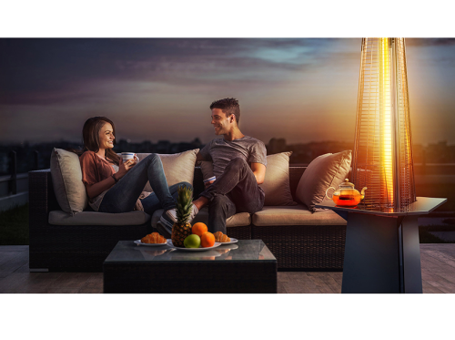 Камин уличный инфракрасный газовый Ballu BOGH-15E фото в интернет-магазине САНТЕХСИТИ