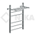 Полотенцесушитель НИКА водяной ЛП (г) ВП-60/50/56 с полочкой фото в интернет-магазине САНТЕХСИТИ