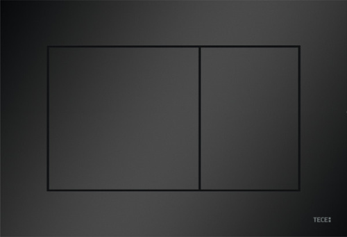 Накладная панель TECE TECEnow с двумя клавишами черный матовый фото в интернет-магазине САНТЕХСИТИ