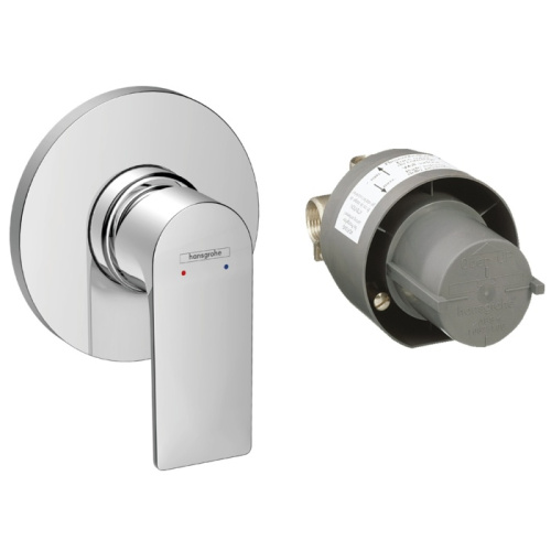 Hansgrohe Rebris E Смеситель для душа, встраиваемый, цвет: хром фото в интернет-магазине САНТЕХСИТИ