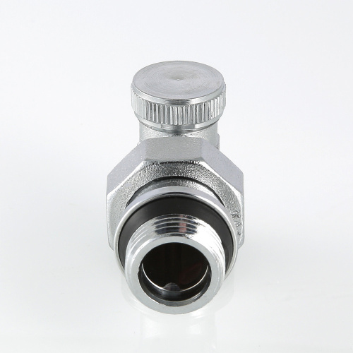 Радиаторный кран VALTEC 1/2" под евроконус 3/4EK нижний угловой с упл. фото в интернет-магазине САНТЕХСИТИ