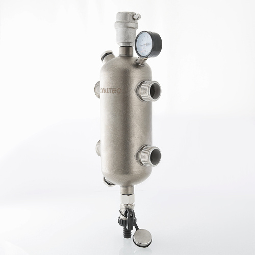 Гидроразделитель VALTEC из нержавеющей стали 1" фото в интернет-магазине САНТЕХСИТИ