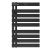 Полотенцесушитель THERMEX электрический Njord Black черный матовый цвет 566х910х55 425Вт фото в интернет-магазине САНТЕХСИТИ