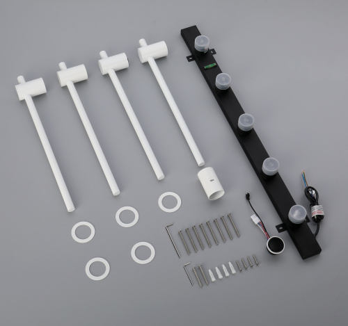 Полотенцесушитель электрический, встроенный Timo Saona 040/16SM белый матовый фото в интернет-магазине САНТЕХСИТИ