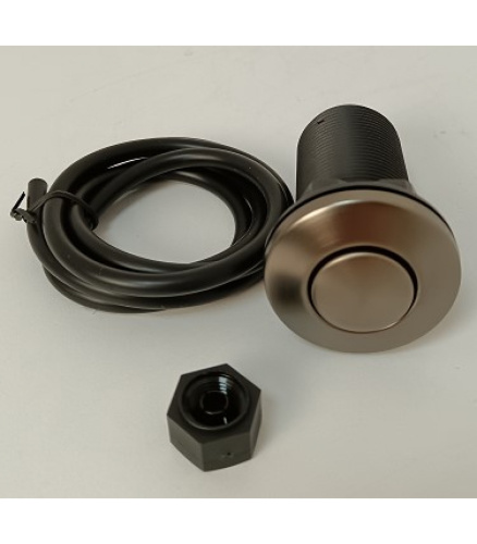 Пневмокнопка для измельчителя пищевых отходов VIEIR графит (100) фото в интернет-магазине САНТЕХСИТИ