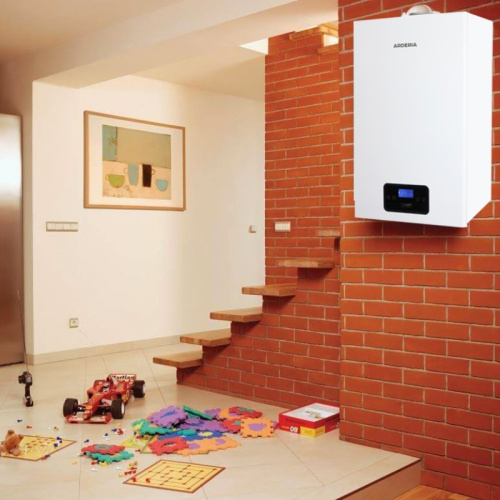 Котел газовый настенный ARDERIA одноконтурный с 3-х ходовым с закр. камер. SB 32 кВт фото в интернет-магазине САНТЕХСИТИ