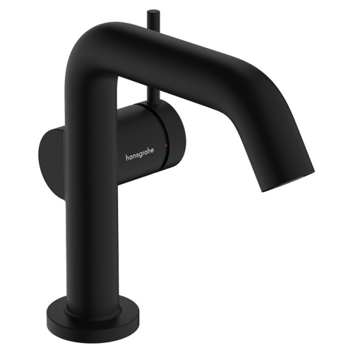 Hansgrohe Tecturis S Смеситель для раковины, на 1 отв., донным клапаном, цвет: черный матовый фото в интернет-магазине САНТЕХСИТИ