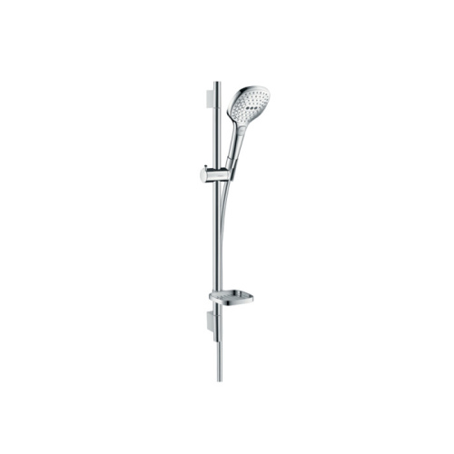 Hansgrohe Raindance Select E Душевой набор: штанга 65см., ручной душ 120, 3jet (Rain, RainAir, WhirlAir), EcoSmart, мыльница, шланг, цвет: хром фото в интернет-магазине САНТЕХСИТИ