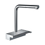 Hansgrohe Aquno Select M81 Смеситель для кухни, 1 отв., с вытяжным душем 2jet, цвет: хром фото в интернет-магазине САНТЕХСИТИ