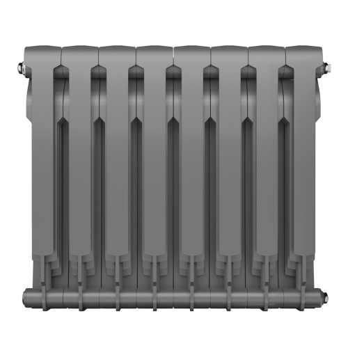 Радиатор биметаллический Royal Thermo BiLiner 500 Silver Satin - 8 секций фото в интернет-магазине САНТЕХСИТИ