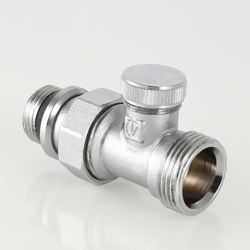 Радиаторный кран VALTEC под евроконус 1/2" нижний прямой с упл. фото в интернет-магазине САНТЕХСИТИ