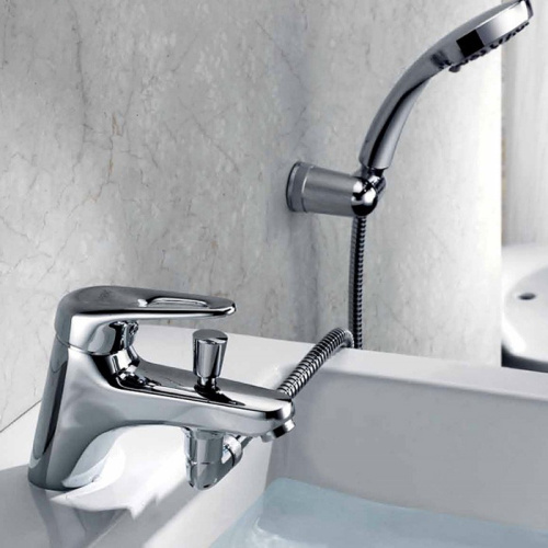 Hansgrohe Logis Смеситель на борт ванны, 1 отв., цвет: хром фото в интернет-магазине САНТЕХСИТИ