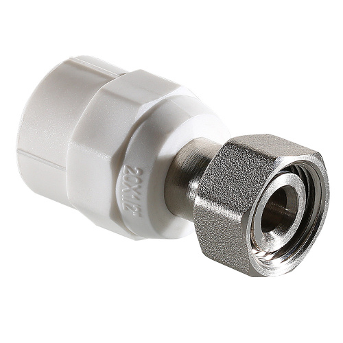 PPr VALTEC Муфта c накидной гайкой для перехода на КОНУС 20х1/2" фото в интернет-магазине САНТЕХСИТИ