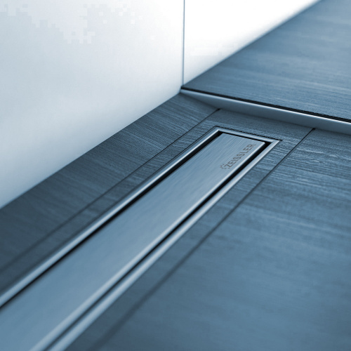 Трап для душа TIM с двухсторонней решеткой горизонтальный сток Evolux Plus 70*600 фото в интернет-магазине САНТЕХСИТИ