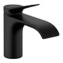 Hansgrohe Vivenis Смеситель для раковины, на 1 отв., с донным клапаном, цвет: черный матовый фото в интернет-магазине САНТЕХСИТИ