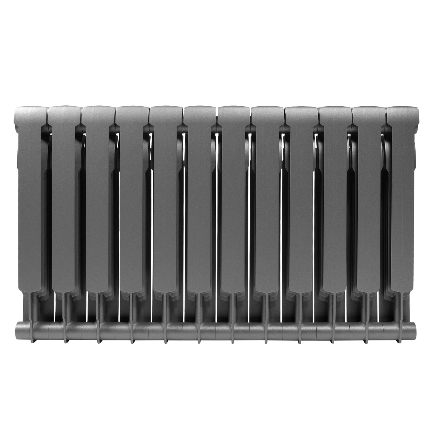 Радиатор биметаллический Royal Thermo BiLiner 500 Silver Satin - 12 секций фото в интернет-магазине САНТЕХСИТИ