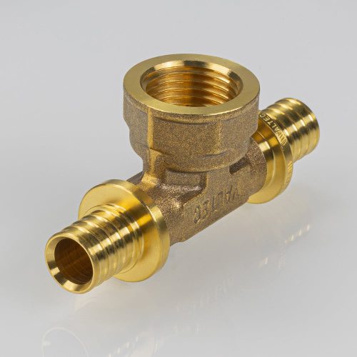 Аксиальный фитинг VALTEC Тройник с переходом на вн.р. 20х1/2"х20 фото в интернет-магазине САНТЕХСИТИ