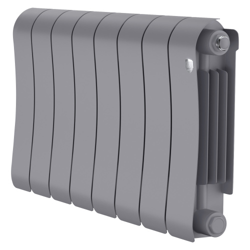 Радиатор биметаллический Royal Thermo Infinity 300 Silver Satin - 8 секц. фото в интернет-магазине САНТЕХСИТИ