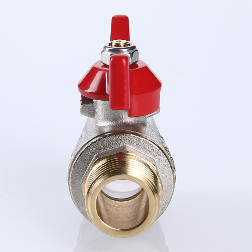 Кран шаровый VALTEC 1/2" вн.-нар. рукоятка бабочка фото в интернет-магазине САНТЕХСИТИ