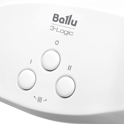 Водонагреватель проточный электрический Ballu 3-Logic TS (3.5 kW) - кран+душ фото в интернет-магазине САНТЕХСИТИ