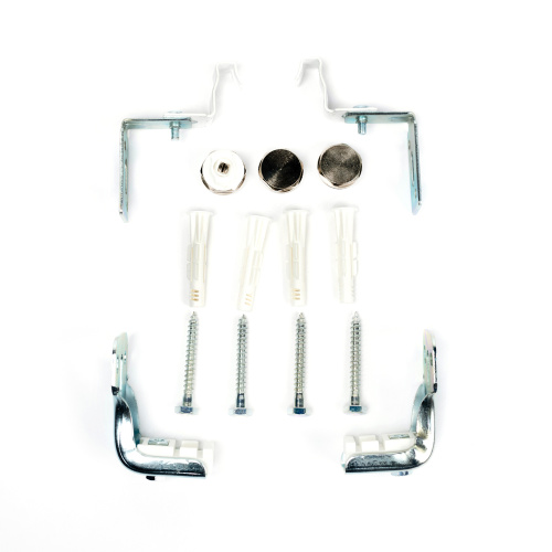 Комплект настенных кронштейнов для стальных радиаторов 400-1600 мм, ТИП 20,21,22,30,33 ART-FC-023) фото в интернет-магазине САНТЕХСИТИ