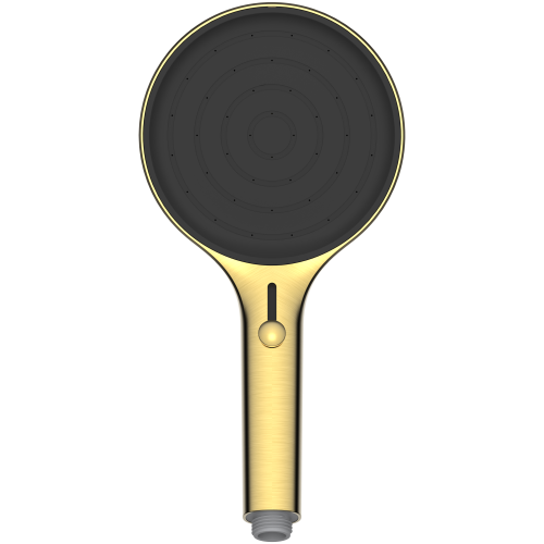 Лейка KAISER  SH-105 ручная 4-jet, Ø135х274mm, пластик, в кор./Brushed gold фото в интернет-магазине САНТЕХСИТИ