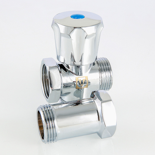 Вентиль-тройник бытовой VALTEC 3/4"х3/4"х3/4" фото в интернет-магазине САНТЕХСИТИ
