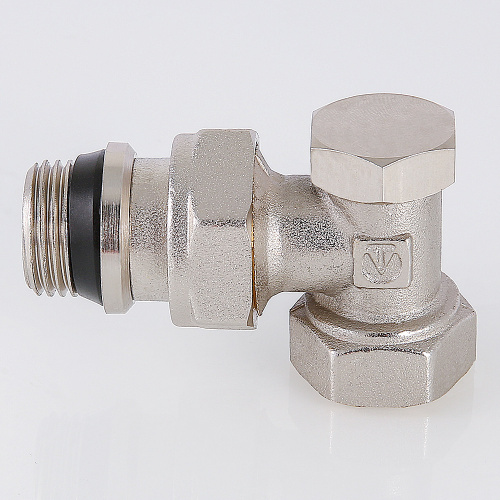Радиаторный кран VALTEC 1/2" нижний угловой с упл фото в интернет-магазине САНТЕХСИТИ