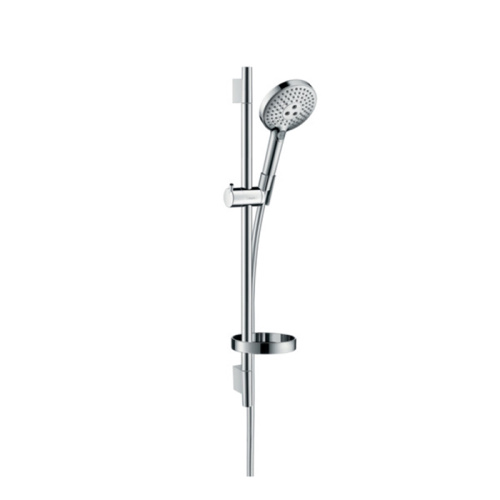 Hansgrohe Raindance Select S Душевой набор: штанга 65см., ручной душ 120, 3jet (Rain, RainAir, WhirlAir), мыльница, шланг, цвет: хром фото в интернет-магазине САНТЕХСИТИ