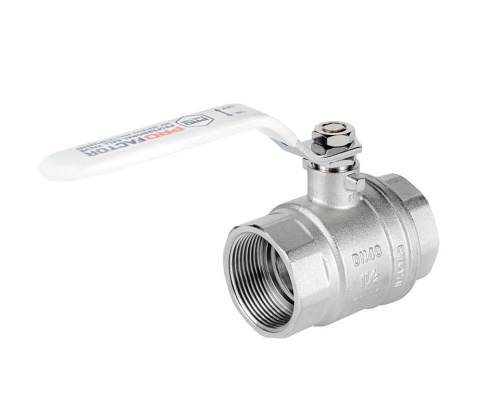 Кран шаровый PROFACTOR 11/2" вн.-вн. стальная рукоятка (4/24) фото в интернет-магазине САНТЕХСИТИ