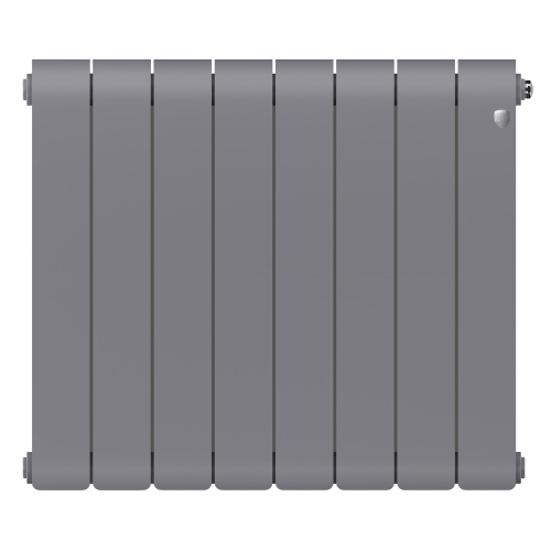 Радиатор биметаллический Royal Thermo Infinity 500 Silver Satin - 8 секц. фото в интернет-магазине САНТЕХСИТИ