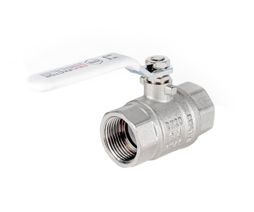 Кран шаровый PROFACTOR 3/4" вн.-вн. стальная рукоятка (10/80) фото в интернет-магазине САНТЕХСИТИ