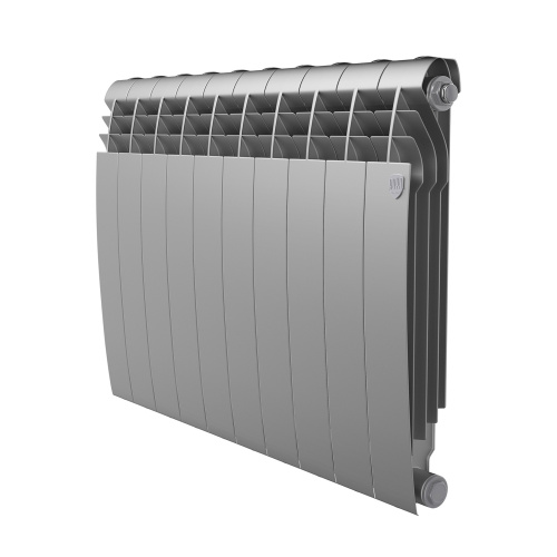 Радиатор биметаллический Royal Thermo BILINER B 500 Серебристый - 10 секц. фото в интернет-магазине САНТЕХСИТИ